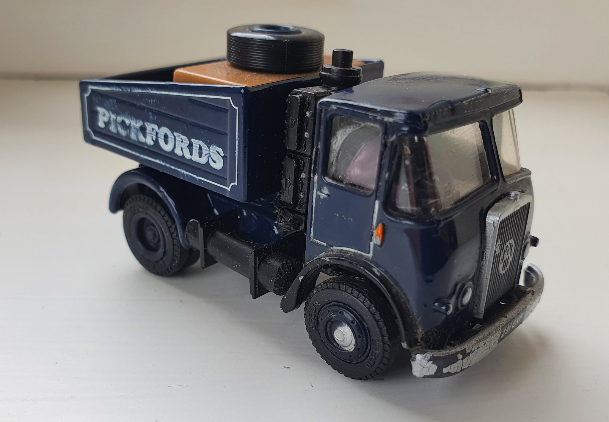 EFE atkinson cab on stretched chassis. Lledo back and extra details added for generator 