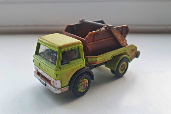 ..and this one has a Ford cab, albeit this one is to scale unlike the original.