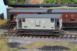 Ex LMS Brake ZTO DB951508 a Hornby model